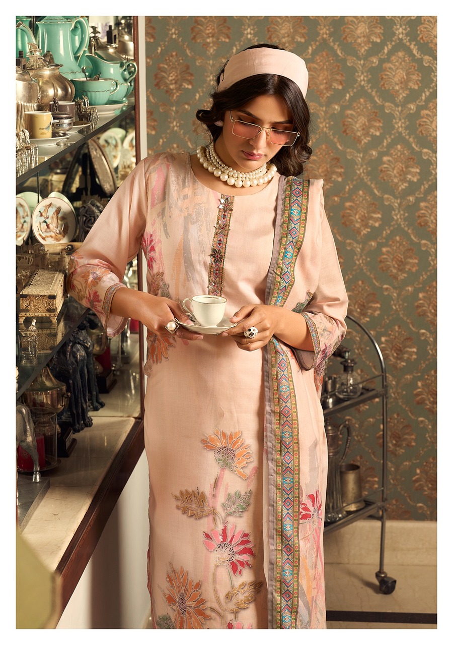 Anju Fabrics Comfort Lady 3 Cotton Salwar Kameez Catalog collection 12