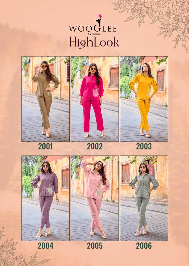 Wooglee Fashion High Look Co Ord Set Catalog collection 9