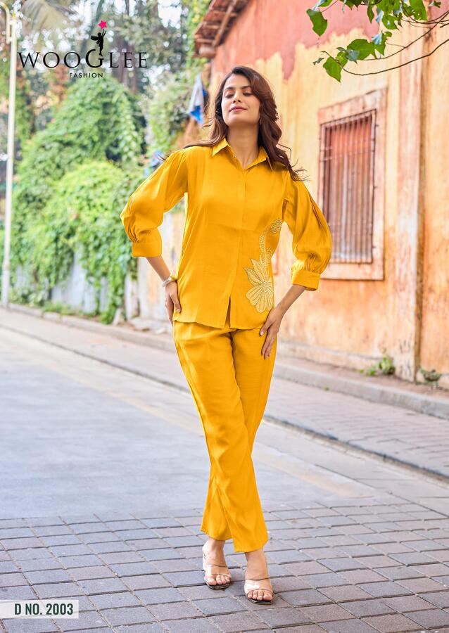 Wooglee Fashion High Look Co Ord Set Catalog collection 5