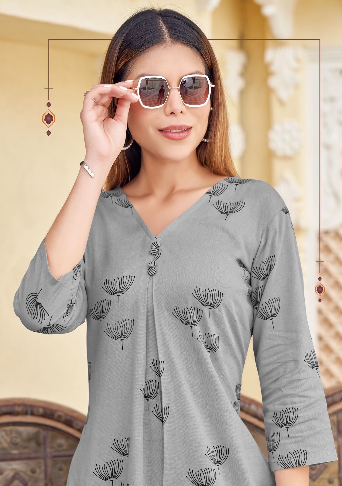 Mittoo Kurti Floral Style Kurtis With Bottom Catalog collection 6