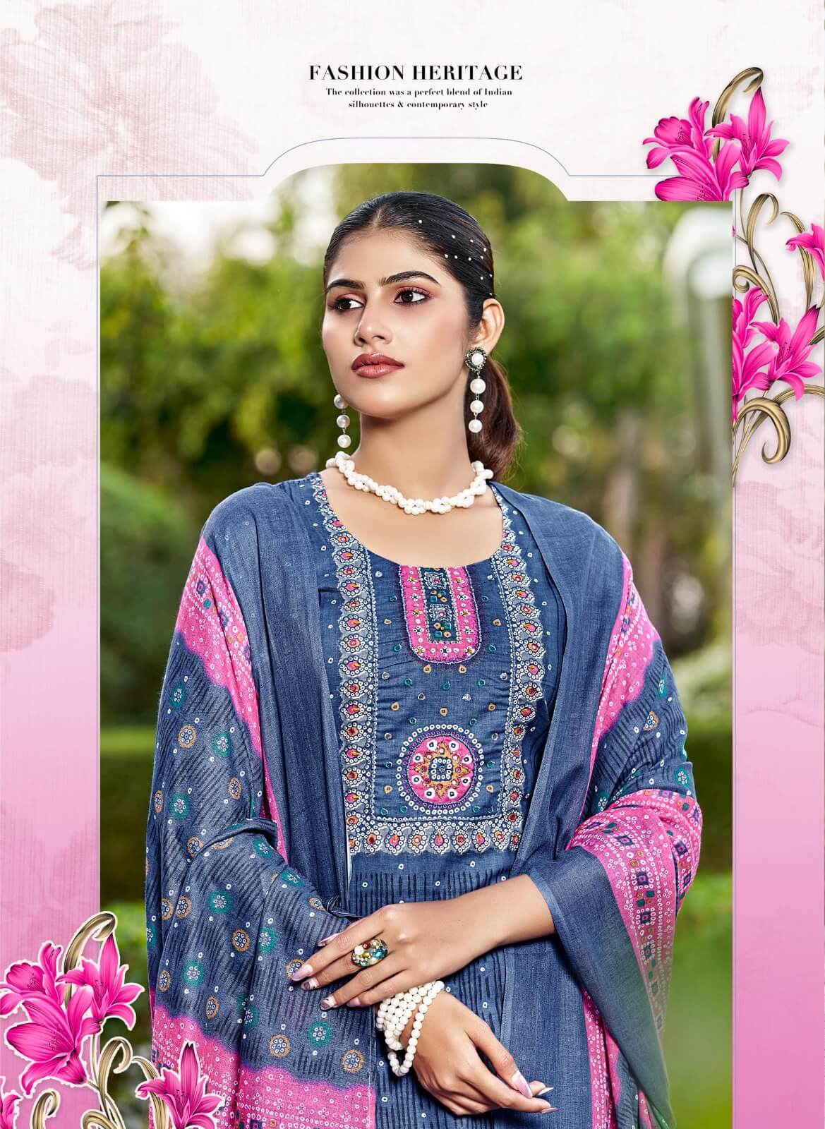 Rangmaya Cotton Aura Printed Salwar Kameez Catalog collection 2