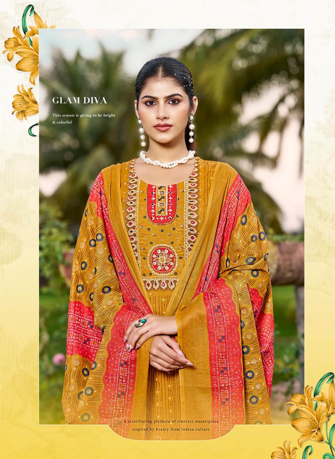 Rangmaya Cotton Aura Printed Salwar Kameez Catalog collection 9