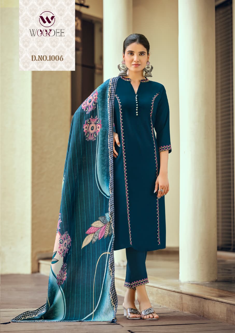 Woodee Prachi Readymade Dress Catalog collection 4