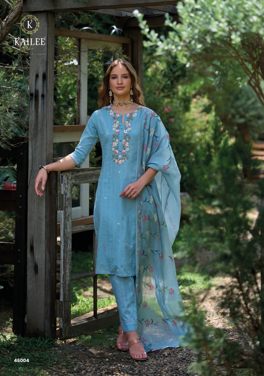 Kailee Fashion Summer Garden Cotton Salwar Kameez Catalog collection 9