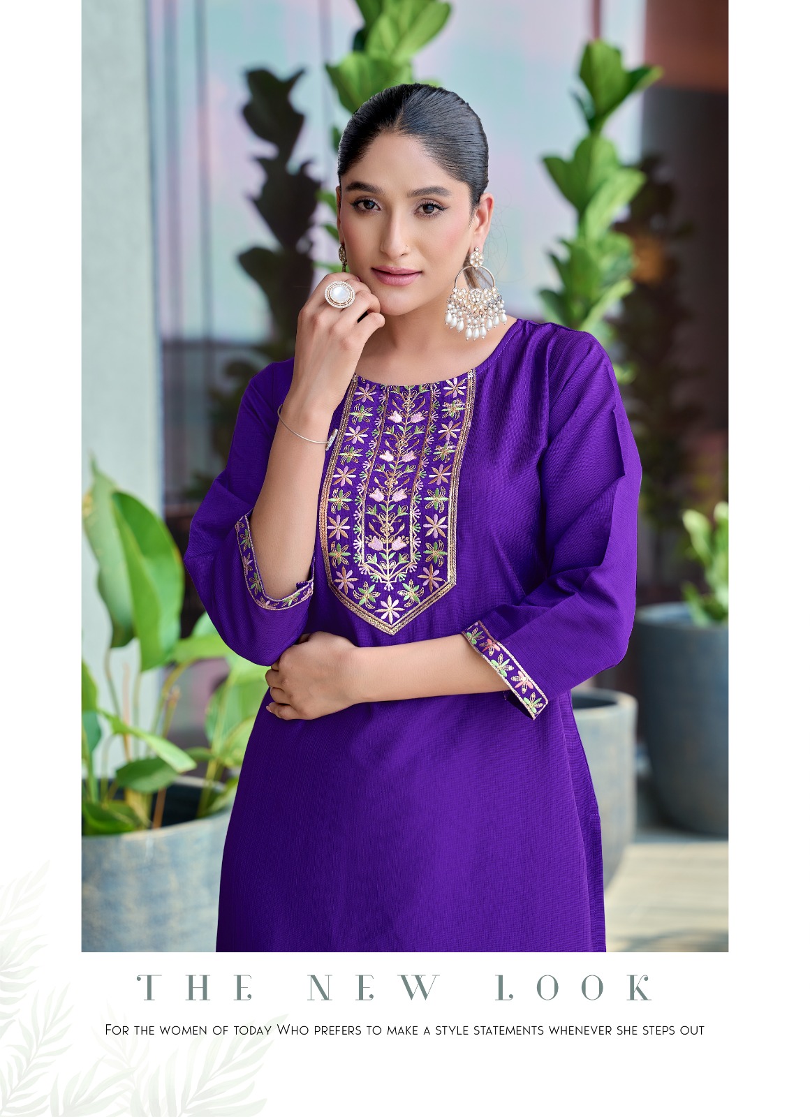 Vaniska Five Star Vol 3 Embroidery Kurti Catalog collection 18