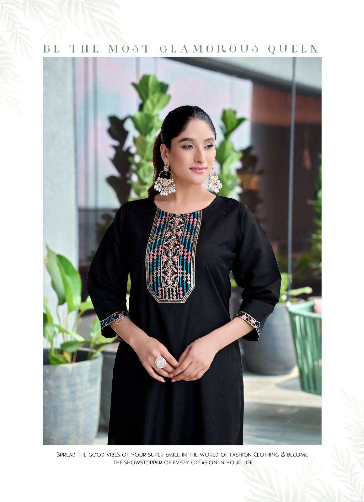 Vaniska Five Star Vol 3 Embroidery Kurti Catalog collection 16