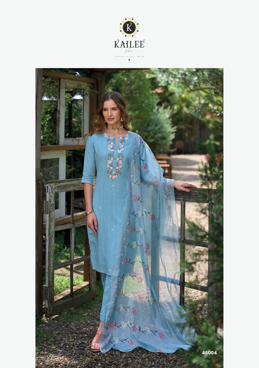 Kailee Fashion Summer Garden Cotton Salwar Kameez Catalog collection 11