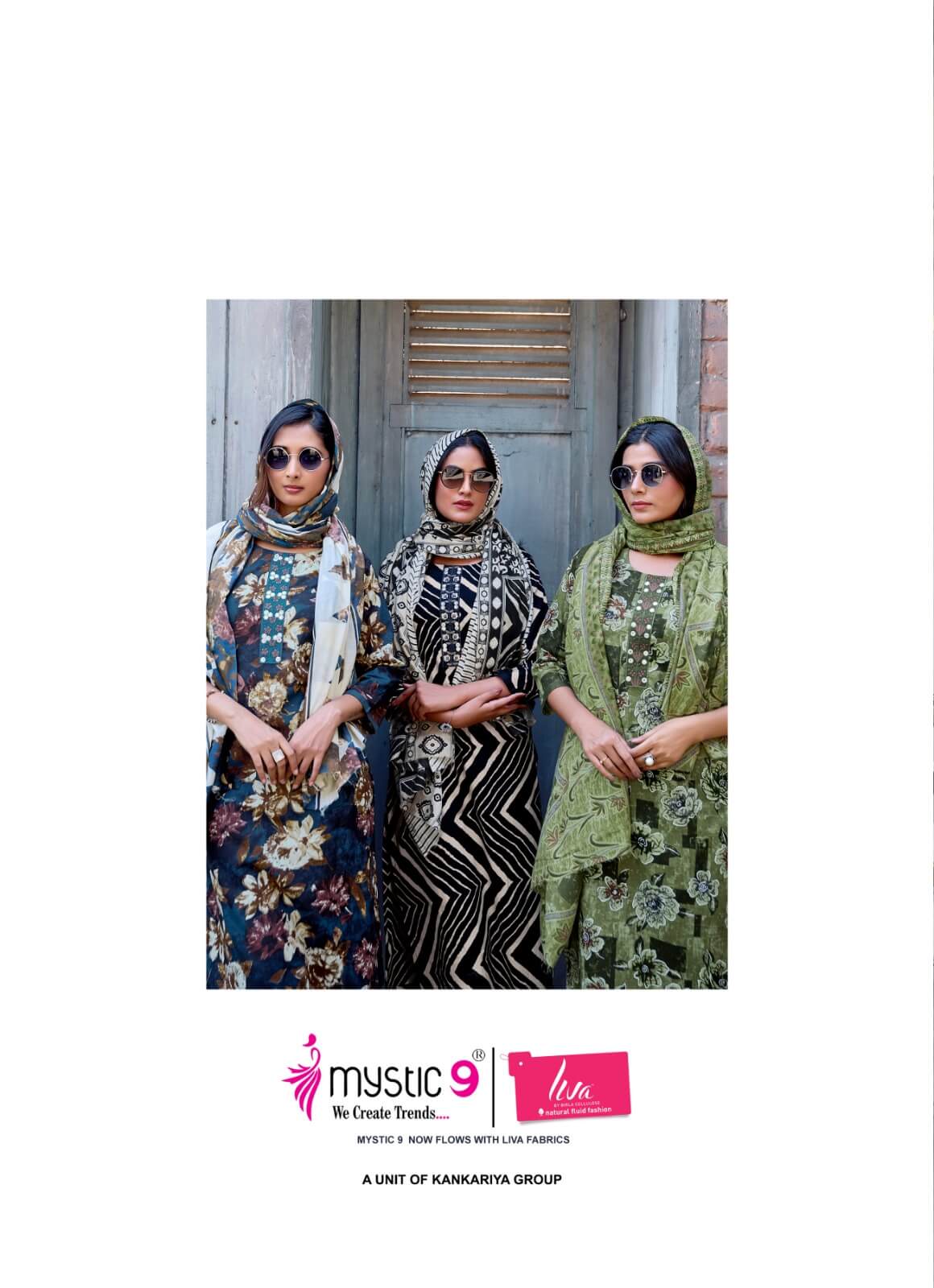 Mystic 9 Riya Vol 1 Printed Salwar Kameez Catalog collection 10
