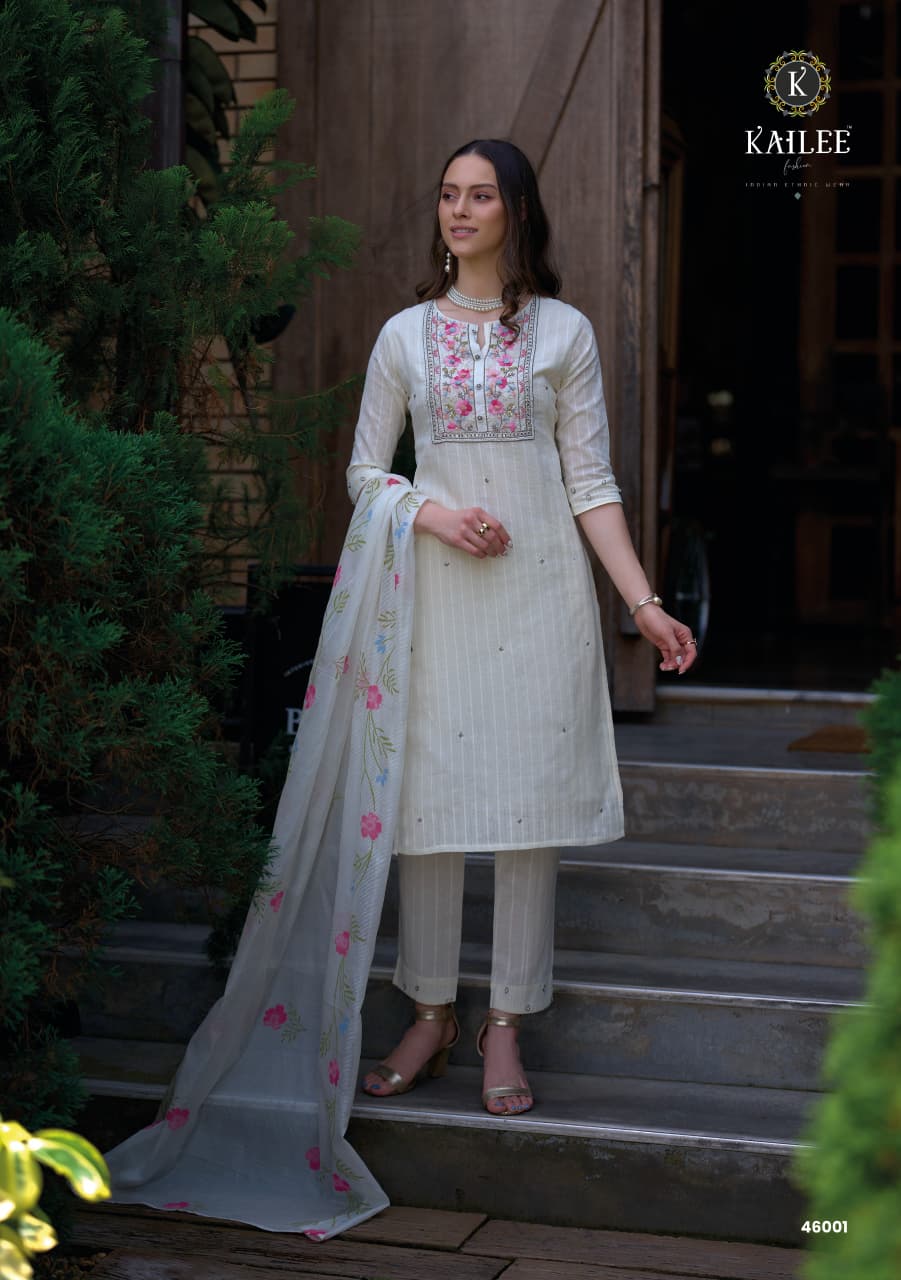 Kailee Fashion Summer Garden Cotton Salwar Kameez Catalog collection 8