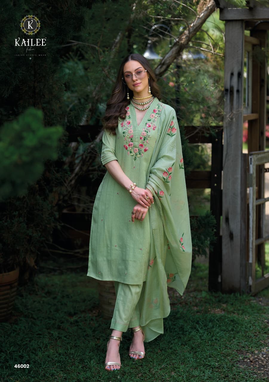 Kailee Fashion Summer Garden Cotton Salwar Kameez Catalog collection 3