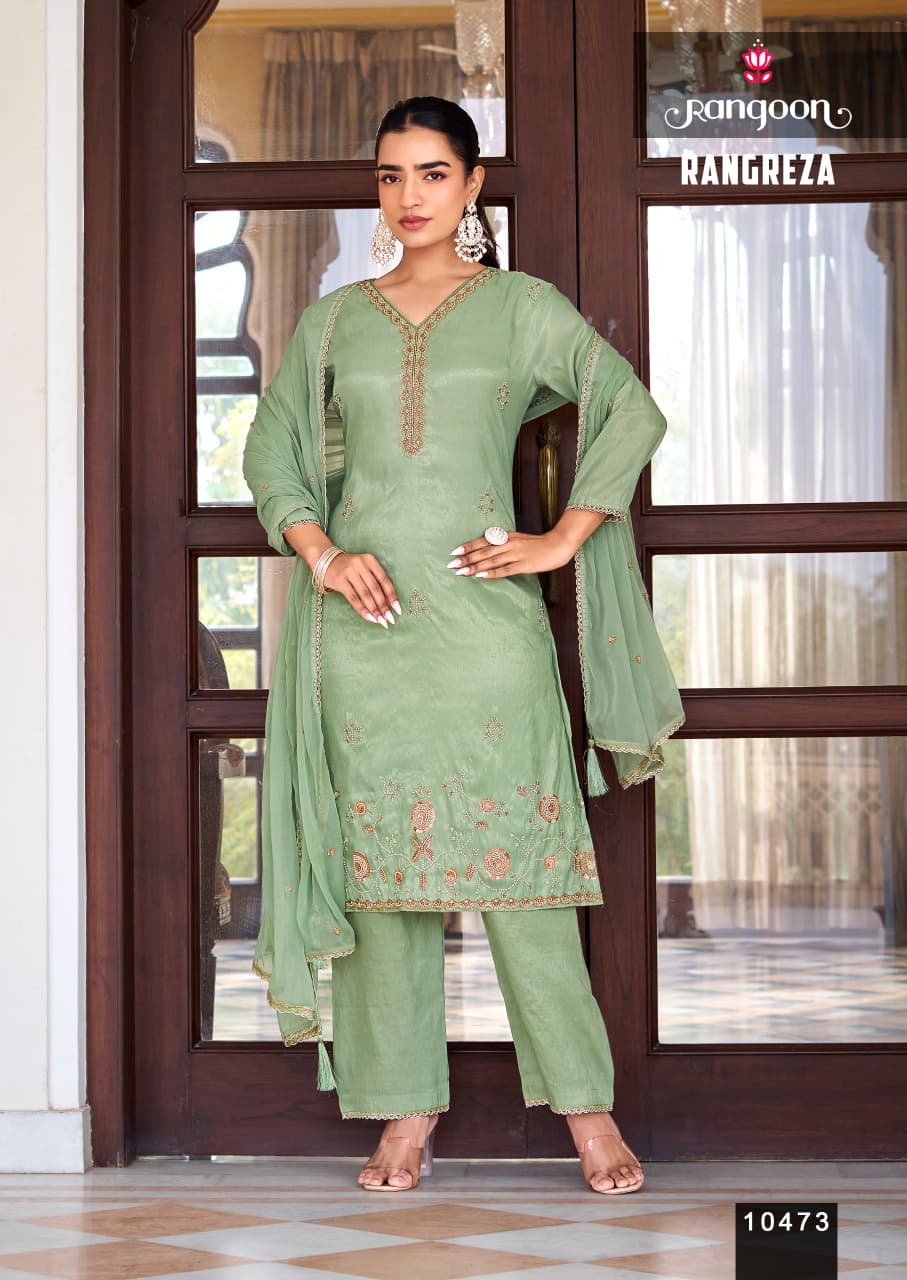 Rangoon Rangreza Readymade Dress Catalog collection 9