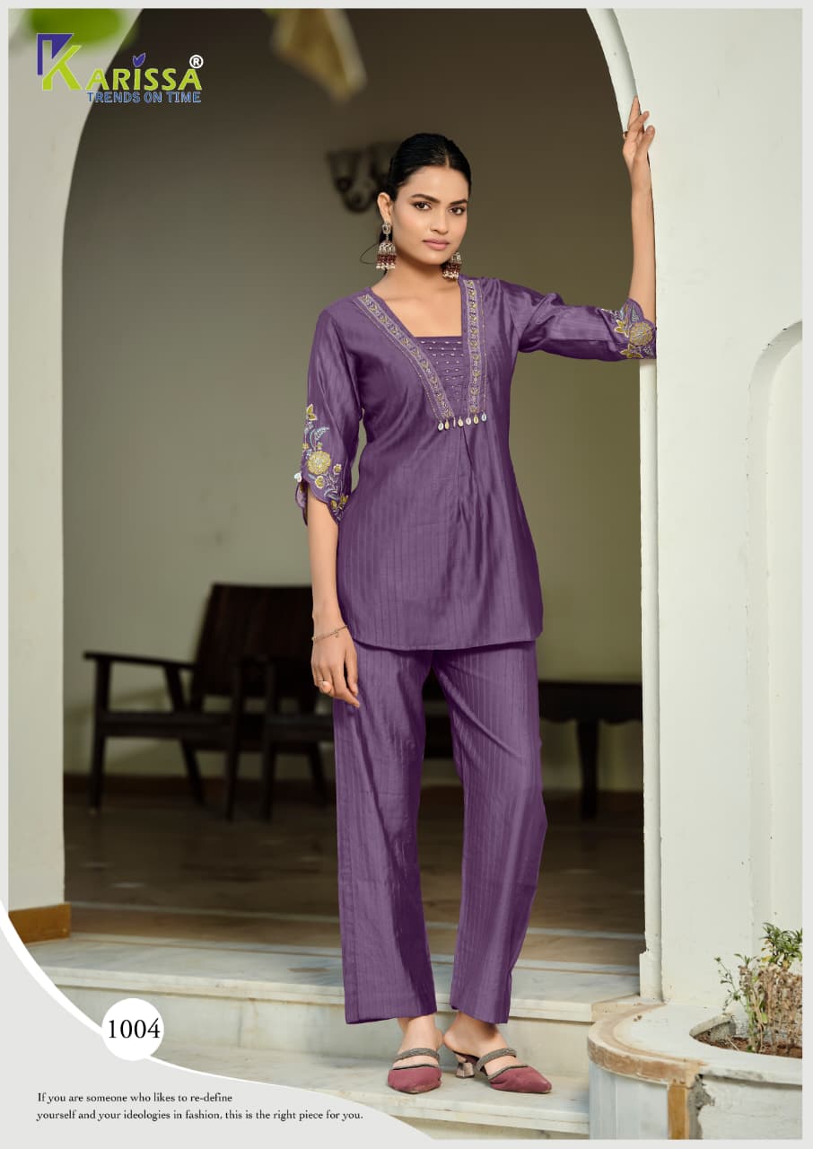 Karissa Jiya Co Ord Set Catalog collection 6