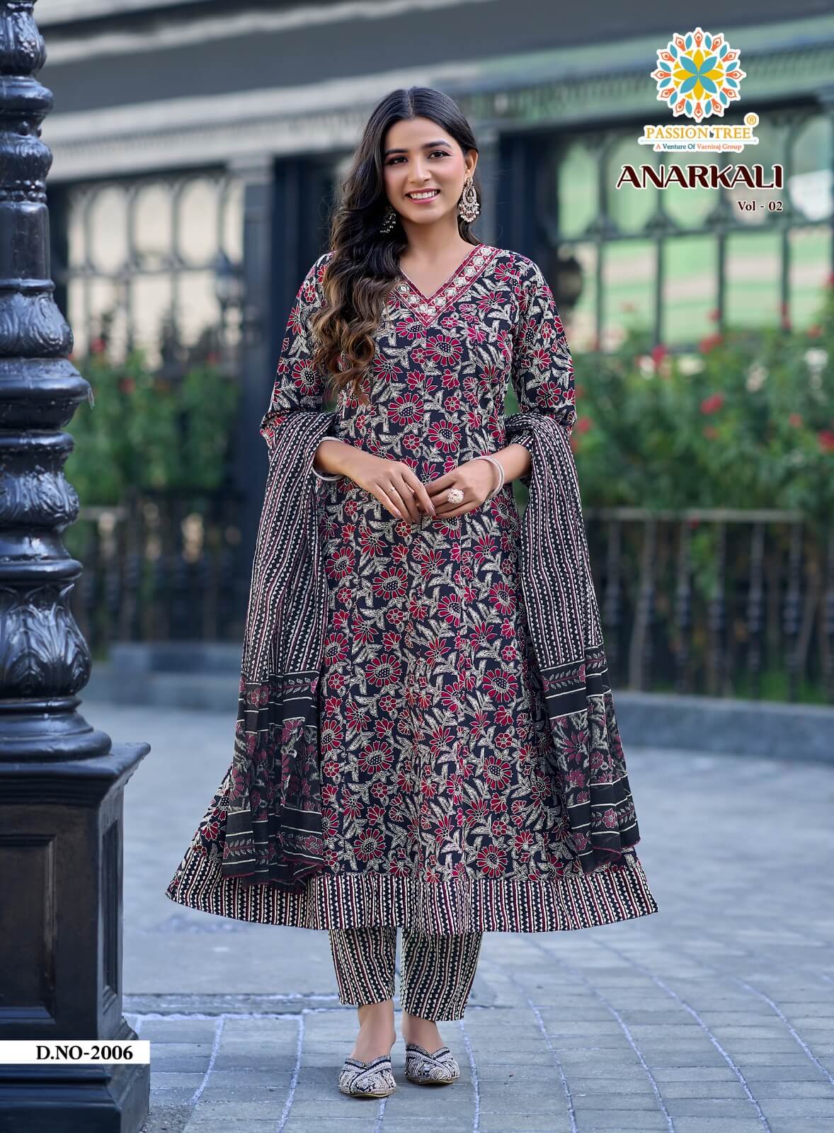 Passion Tree Anarkali Vol 2 Printed Salwar Kameez Catalog collection 4