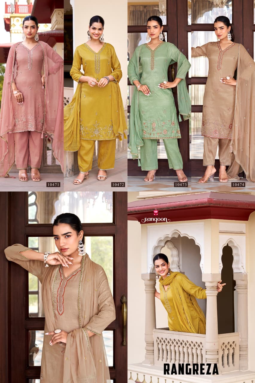 Rangoon Rangreza Readymade Dress Catalog collection 8