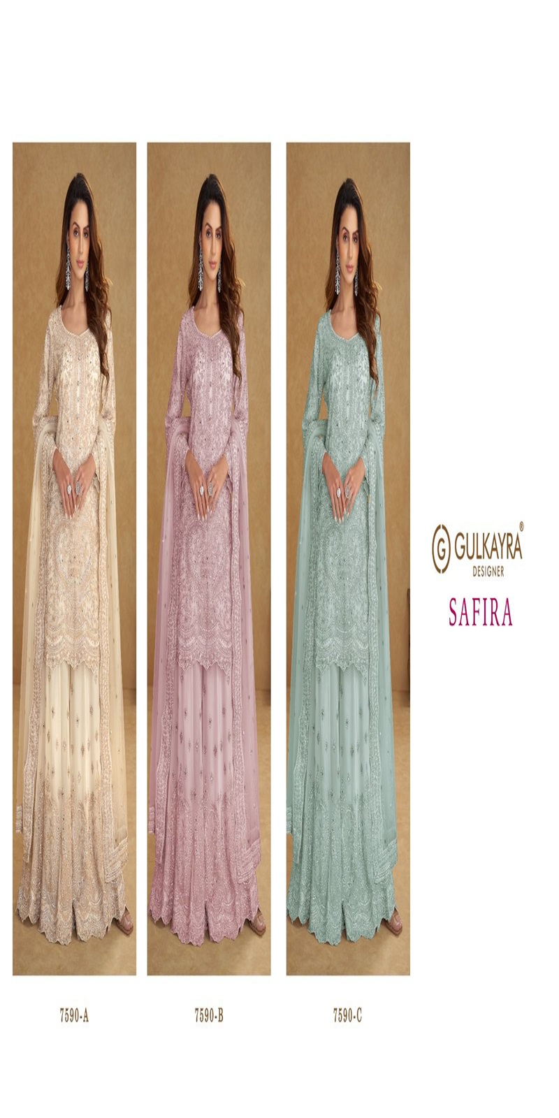 Gulkayra Safira Designer Wedding Party Salwar Suits Catalog collection 1