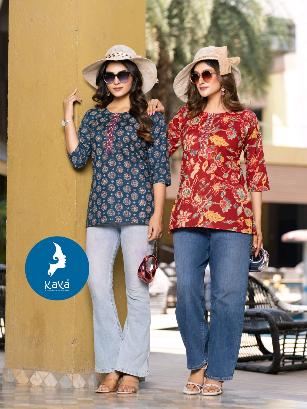 Kaya Kurti Litika Printed Kurtis Catalog collection 7