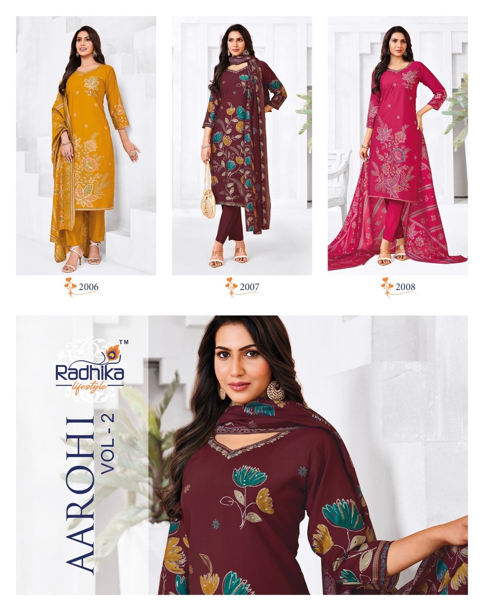 Radhika Lifestyle Aarohi Vol 2 Readymade Dress Catalog collection 1