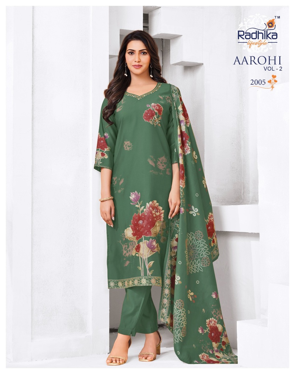Radhika Lifestyle Aarohi Vol 2 Readymade Dress Catalog collection 7