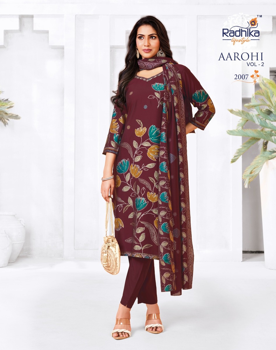 Radhika Lifestyle Aarohi Vol 2 Readymade Dress Catalog collection 5