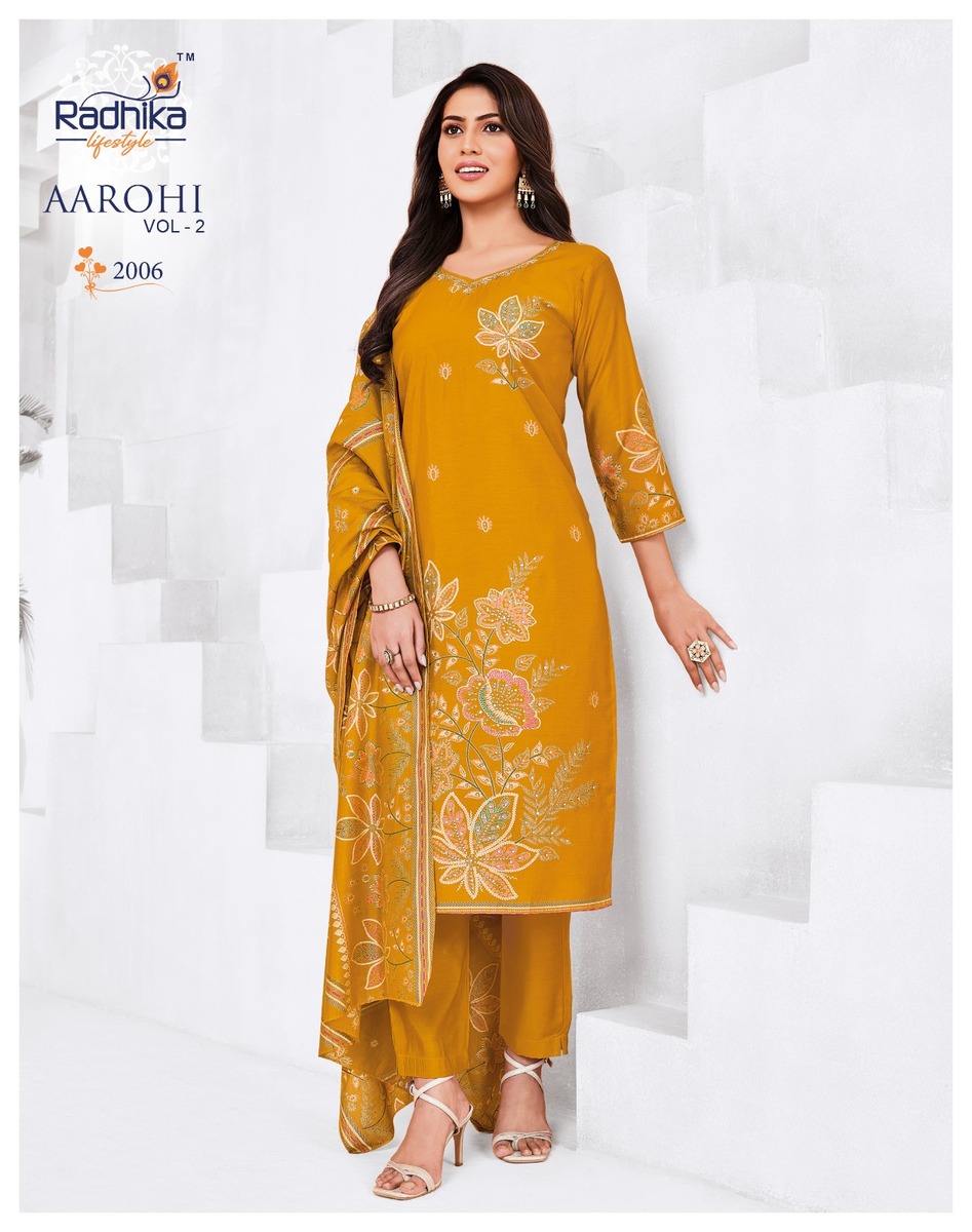 Radhika Lifestyle Aarohi Vol 2 Readymade Dress Catalog collection 4