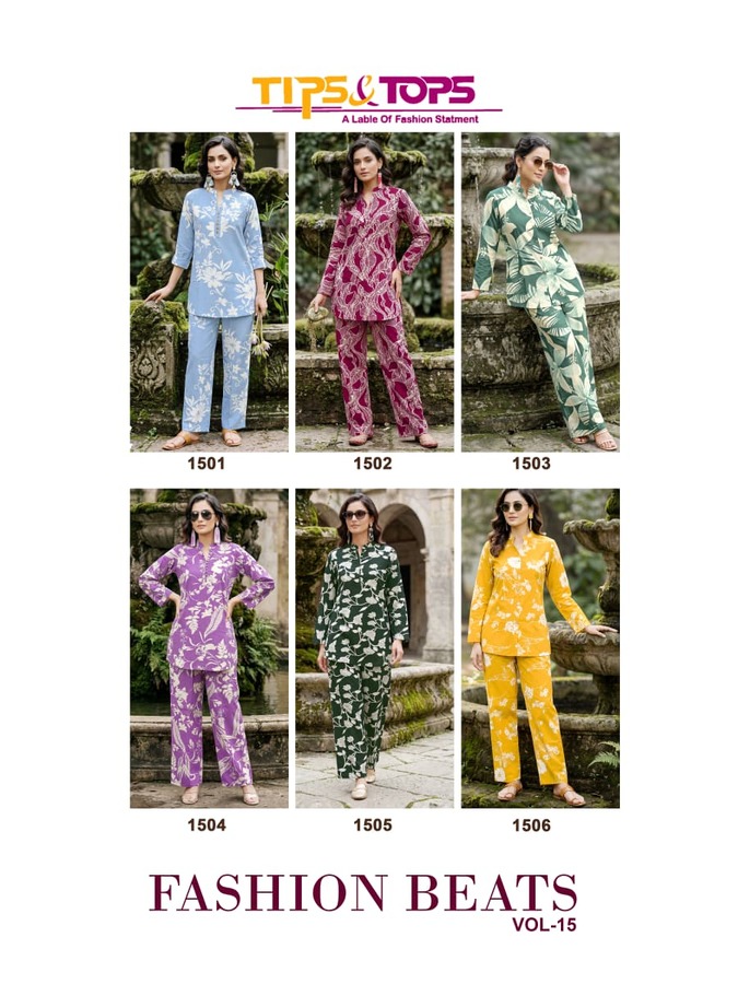 Tips And Tops Fashion Beats Vol 15 Co Ord Set Catalog collection 2
