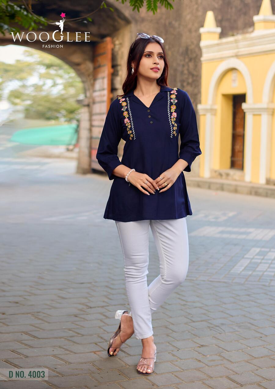 Wooglee Fashion Liyana Ladies Tops Catalog collection 2