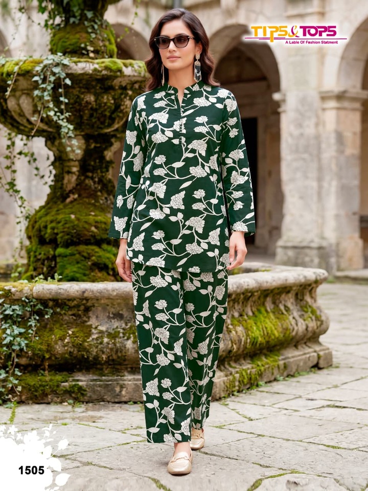 Tips And Tops Fashion Beats Vol 15 Co Ord Set Catalog collection 7