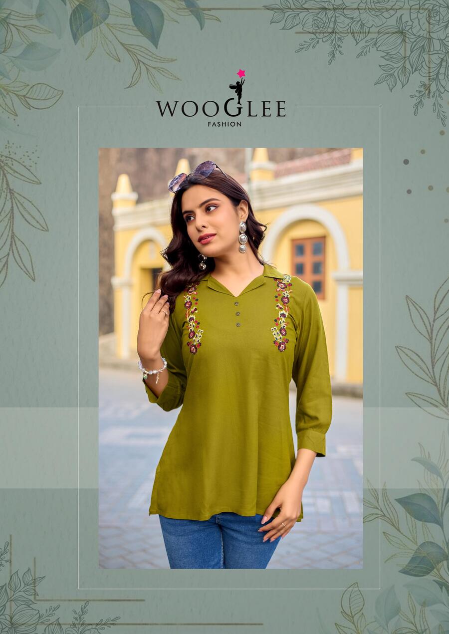 Wooglee Fashion Liyana Ladies Tops Catalog collection 1