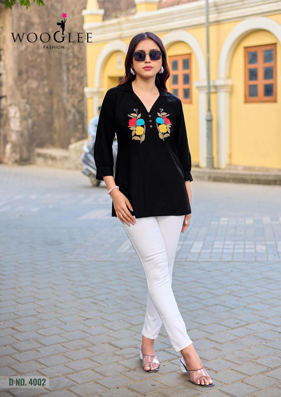Wooglee Fashion Liyana Ladies Tops Catalog collection 4