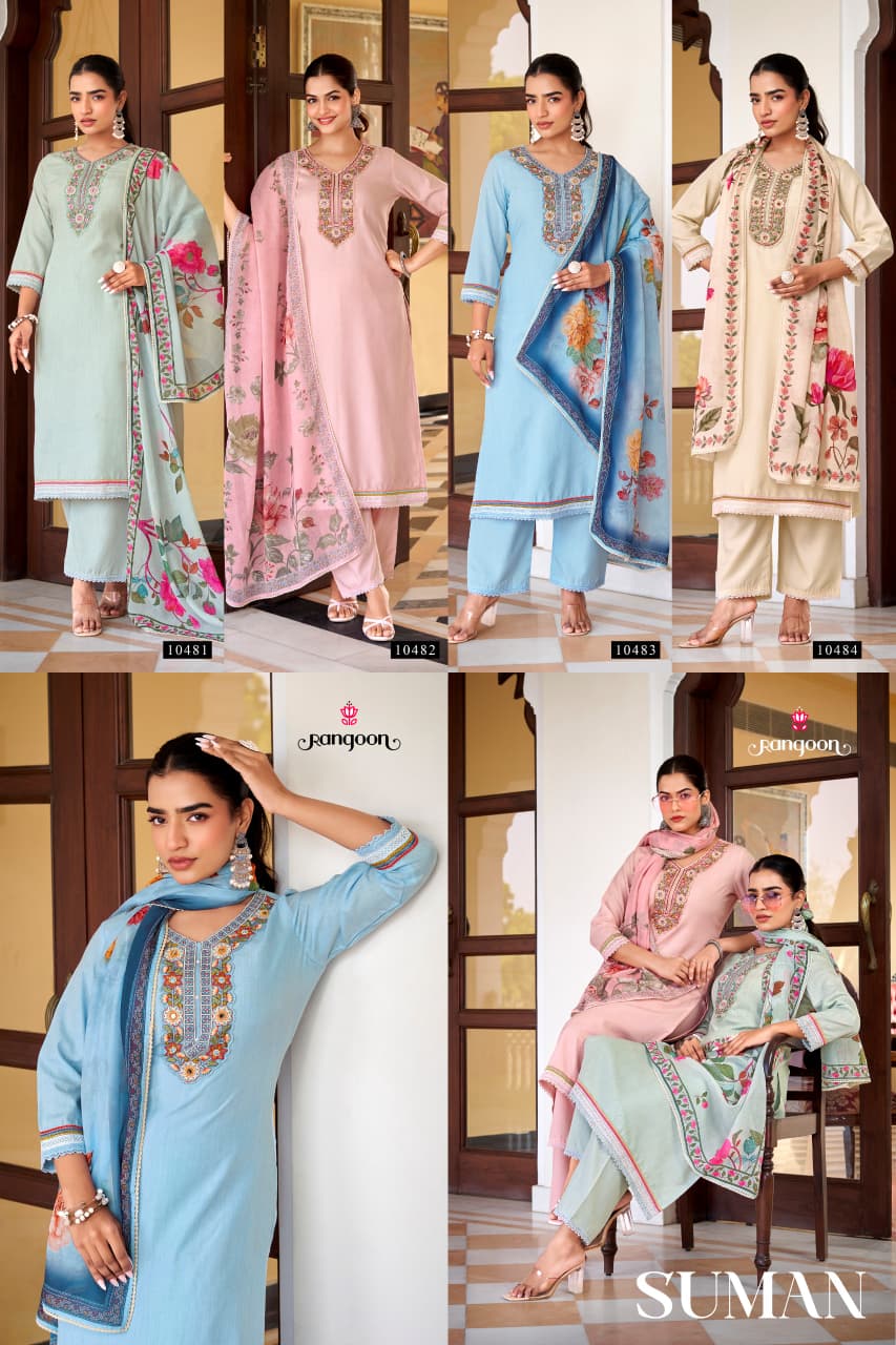 Rangoon Suman Readymade Dress Catalog collection 7
