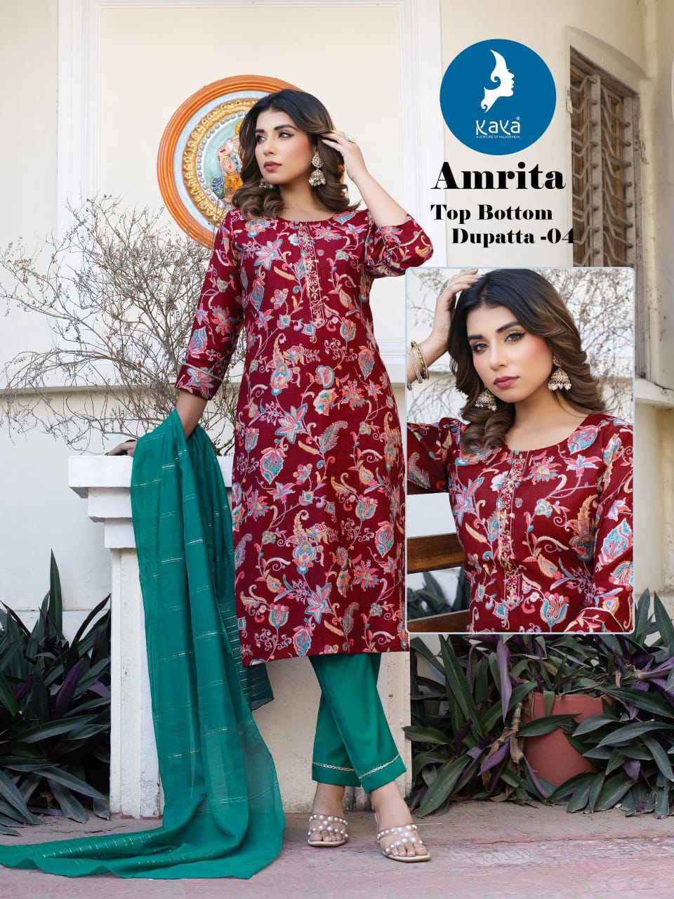 Kaya Kurti Amrita Printed Salwar Kameez Catalog collection 2