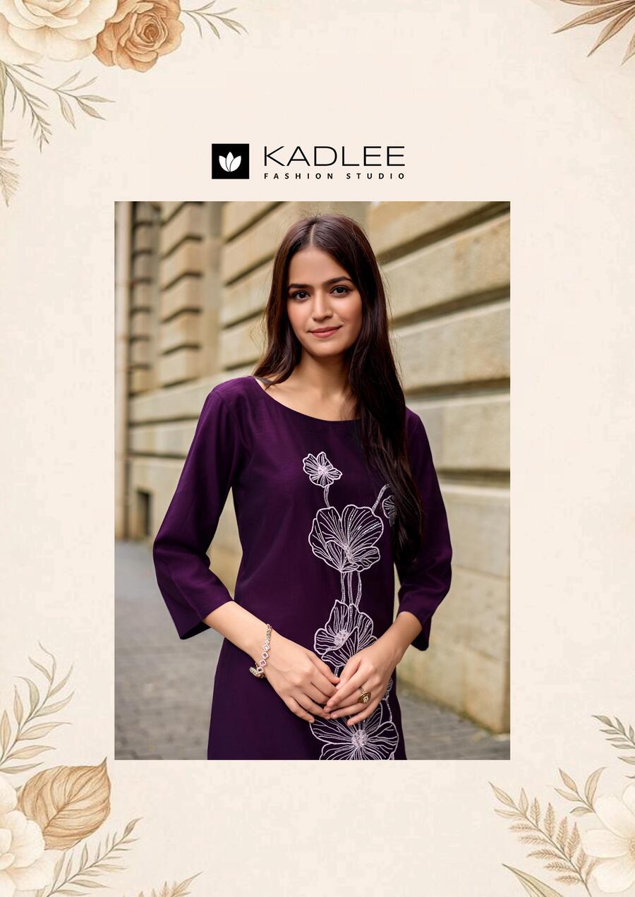 Kadlee Levisha Kurtis With Bottom Catalog collection 5