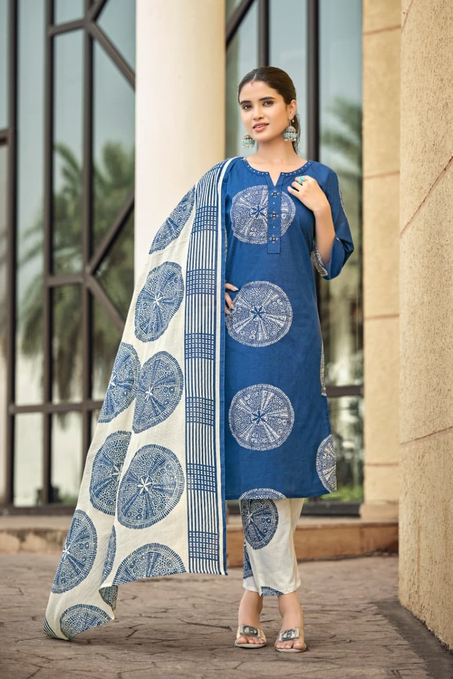 Tips And Tops Summer Stories Printed Salwar Kameez Catalog collection 4