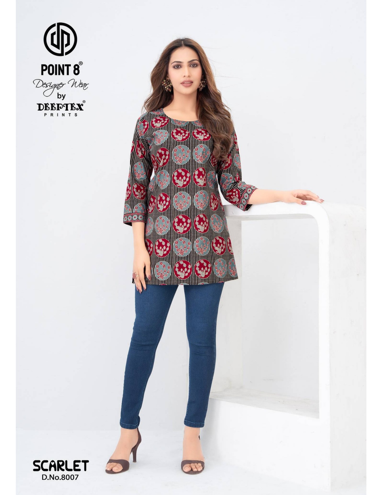 Deeptex Point 8 Scarlet Vol 8 Ladies Tops Catalog collection 5