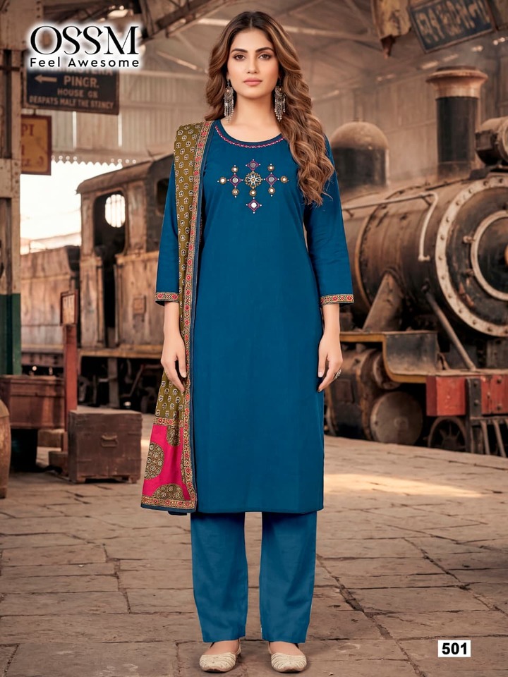 Ossm Malhar Vol 5 Cotton Salwar Kameez Catalog collection 2