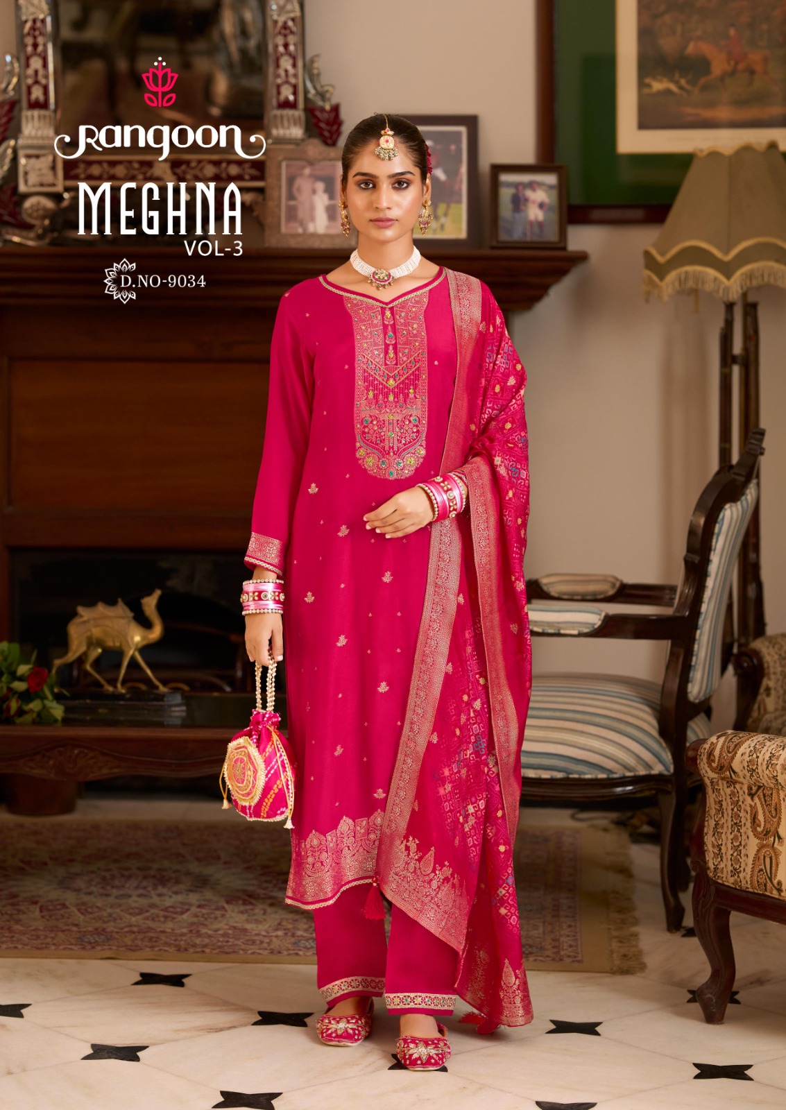Rangoon Meghna Vol 3 Readymade Dress Catalog collection 1