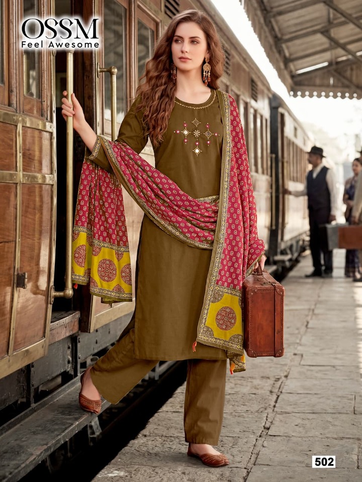 Ossm Malhar Vol 5 Cotton Salwar Kameez Catalog collection 5