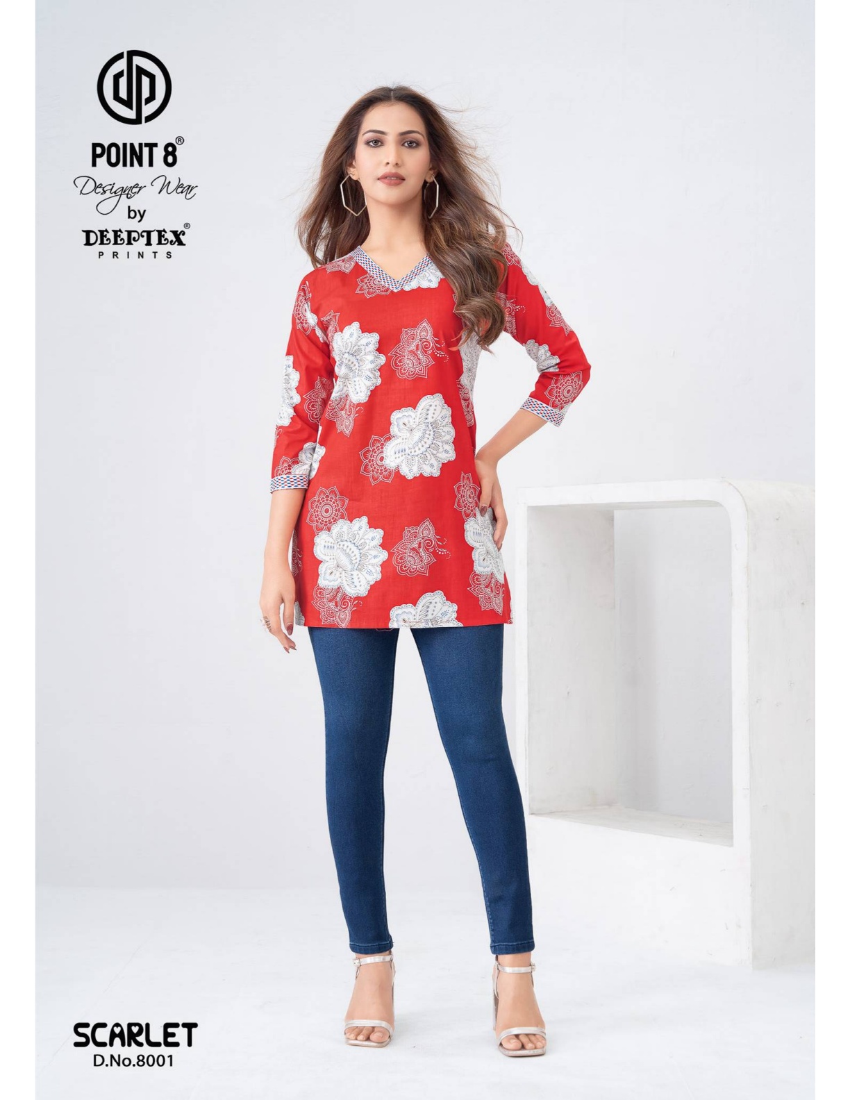 Deeptex Point 8 Scarlet Vol 8 Ladies Tops Catalog collection 10