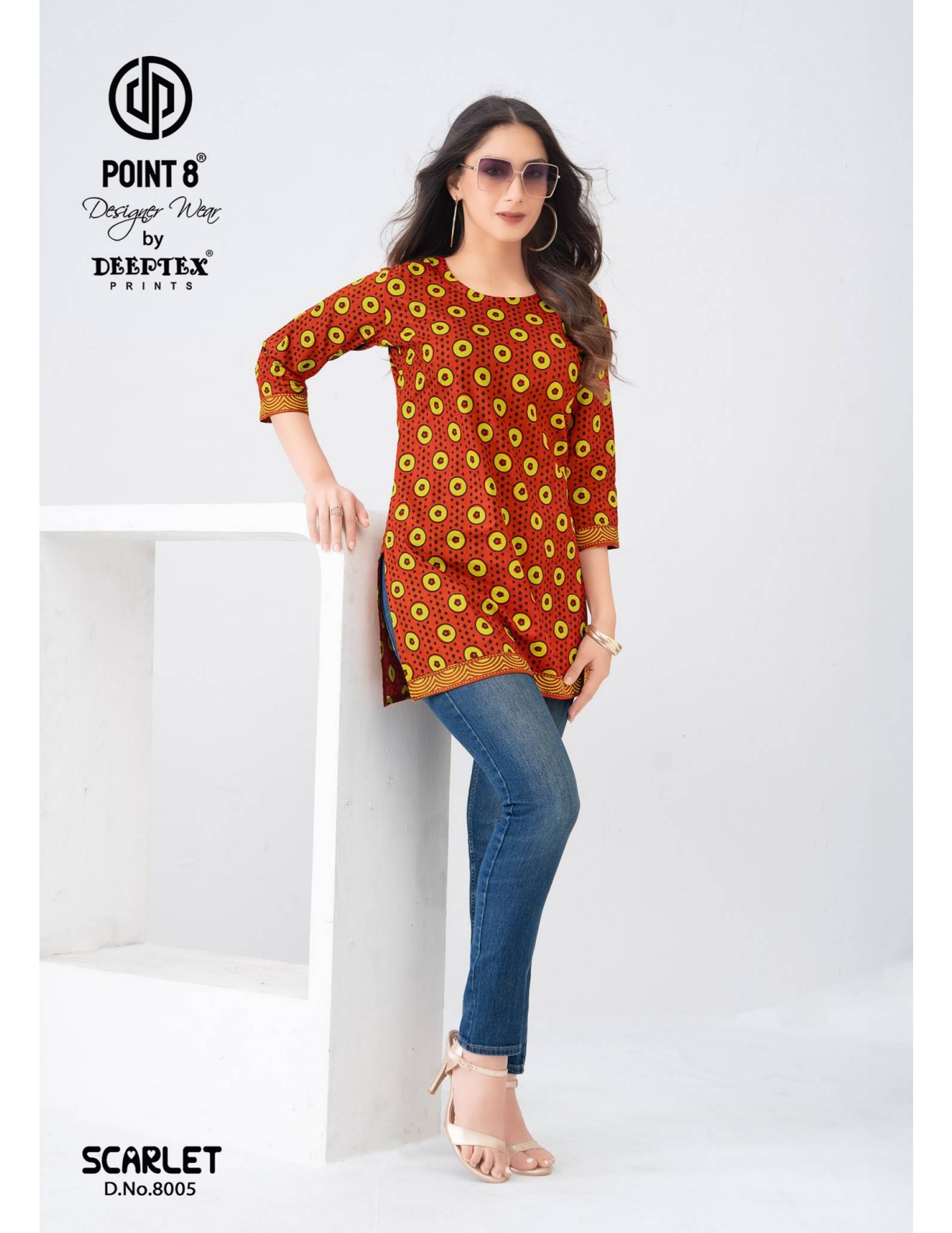 Deeptex Point 8 Scarlet Vol 8 Ladies Tops Catalog collection 9