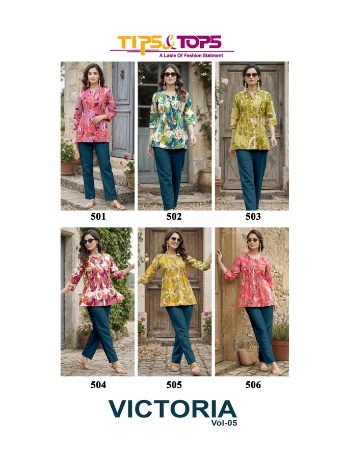 Tips And Tops Victoria Vol 5 Ladies Tops Catalog collection 6