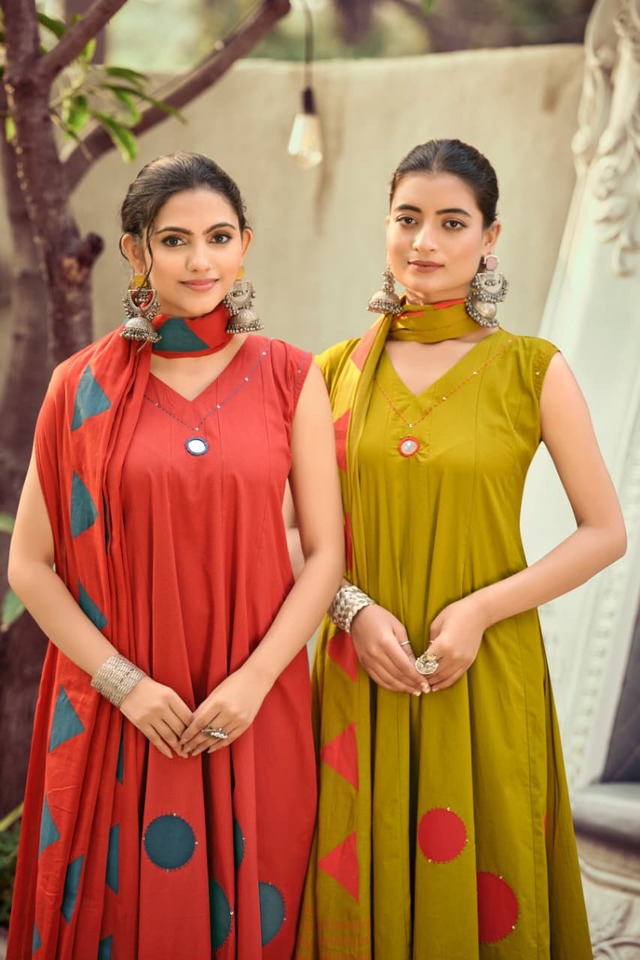 Ossm Mahiya Vol 2 Anarkali Suits Catalog collection 4