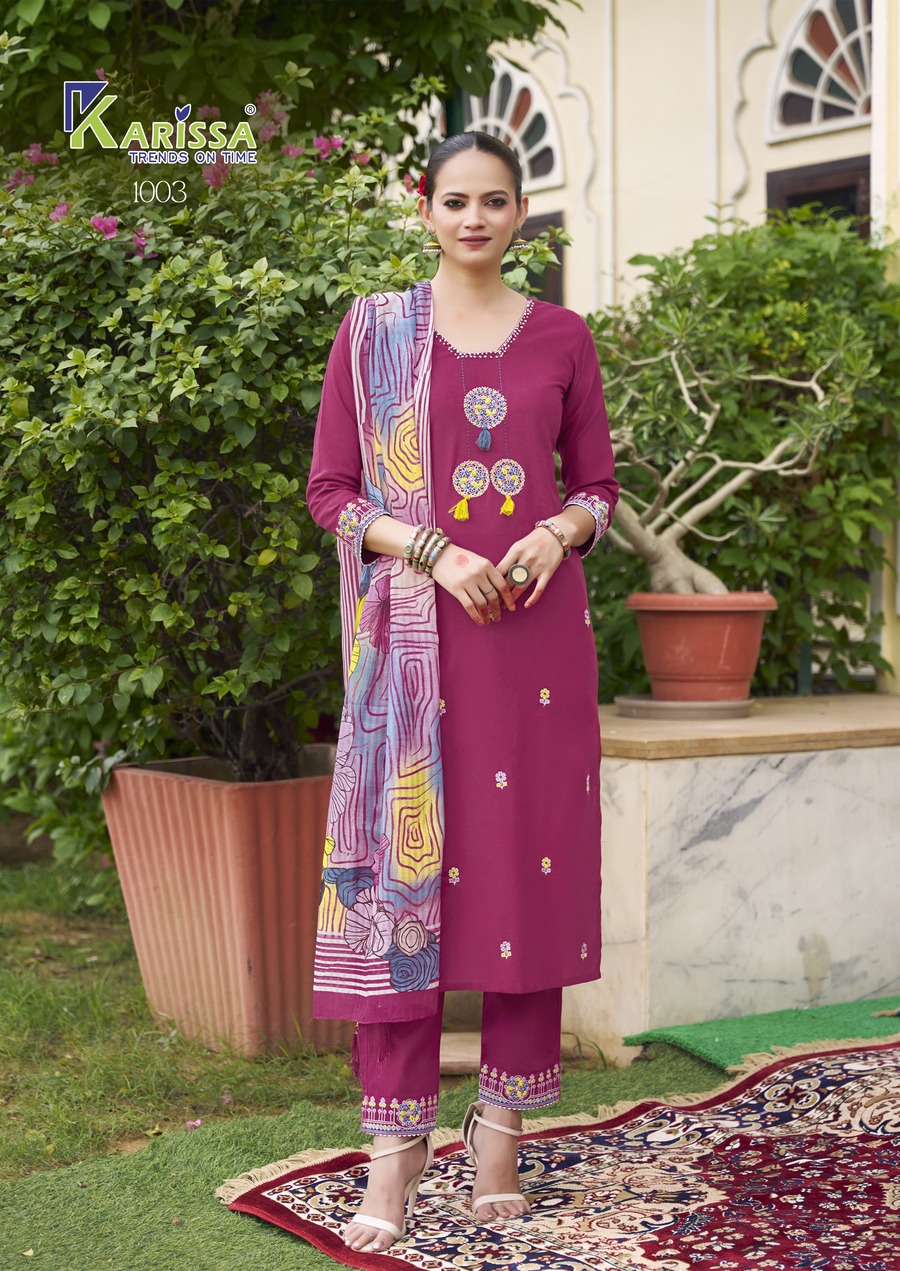 Karissa Sania Cotton Salwar Kameez Catalog collection 3