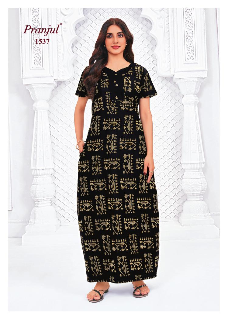 Pranjul Pragati Nighty Vol 15 2XL Night Dress Catalog collection 1