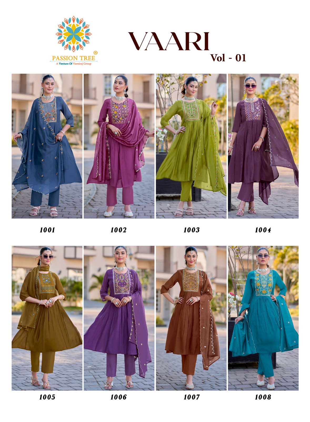 Passion Tree Vaari Readymade Dress Catalog collection 1