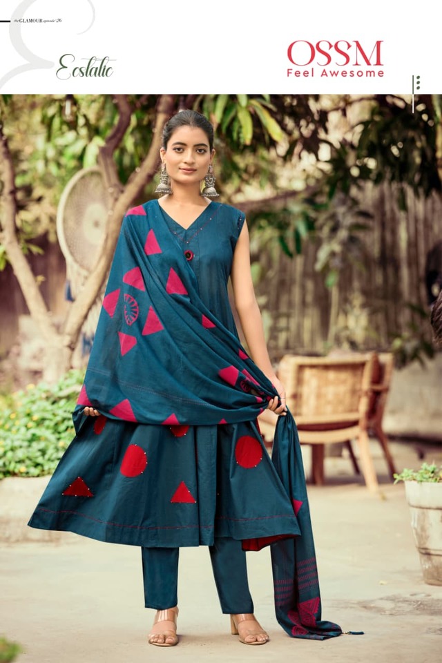 Ossm Mahiya Vol 2 Anarkali Suits Catalog collection 1