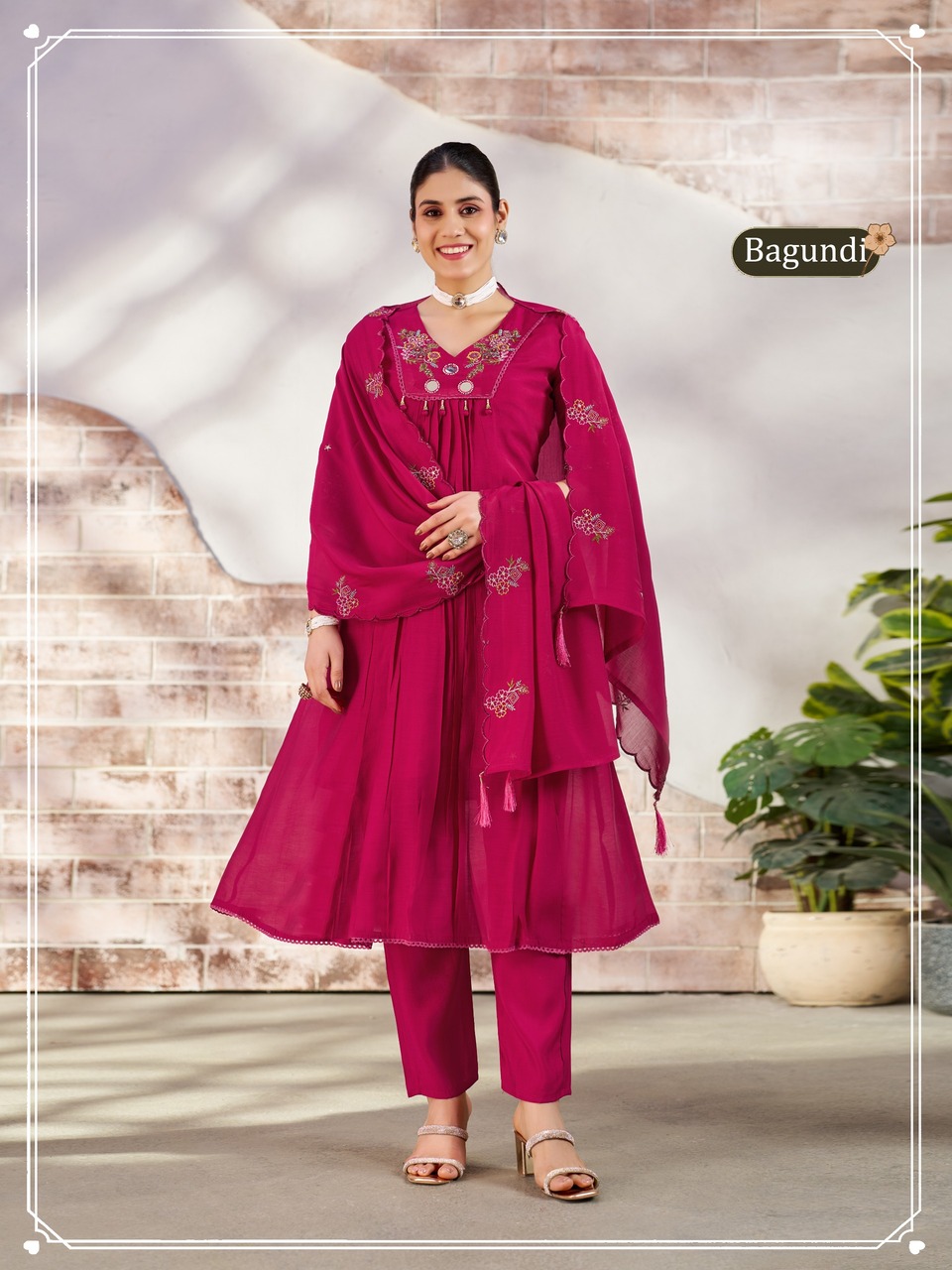 Aarvee Creation Bagundi Readymade Dress Size Set collection 6