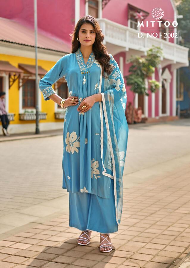 Mittoo Kurti Razia Printed Salwar Kameez Catalog collection 3