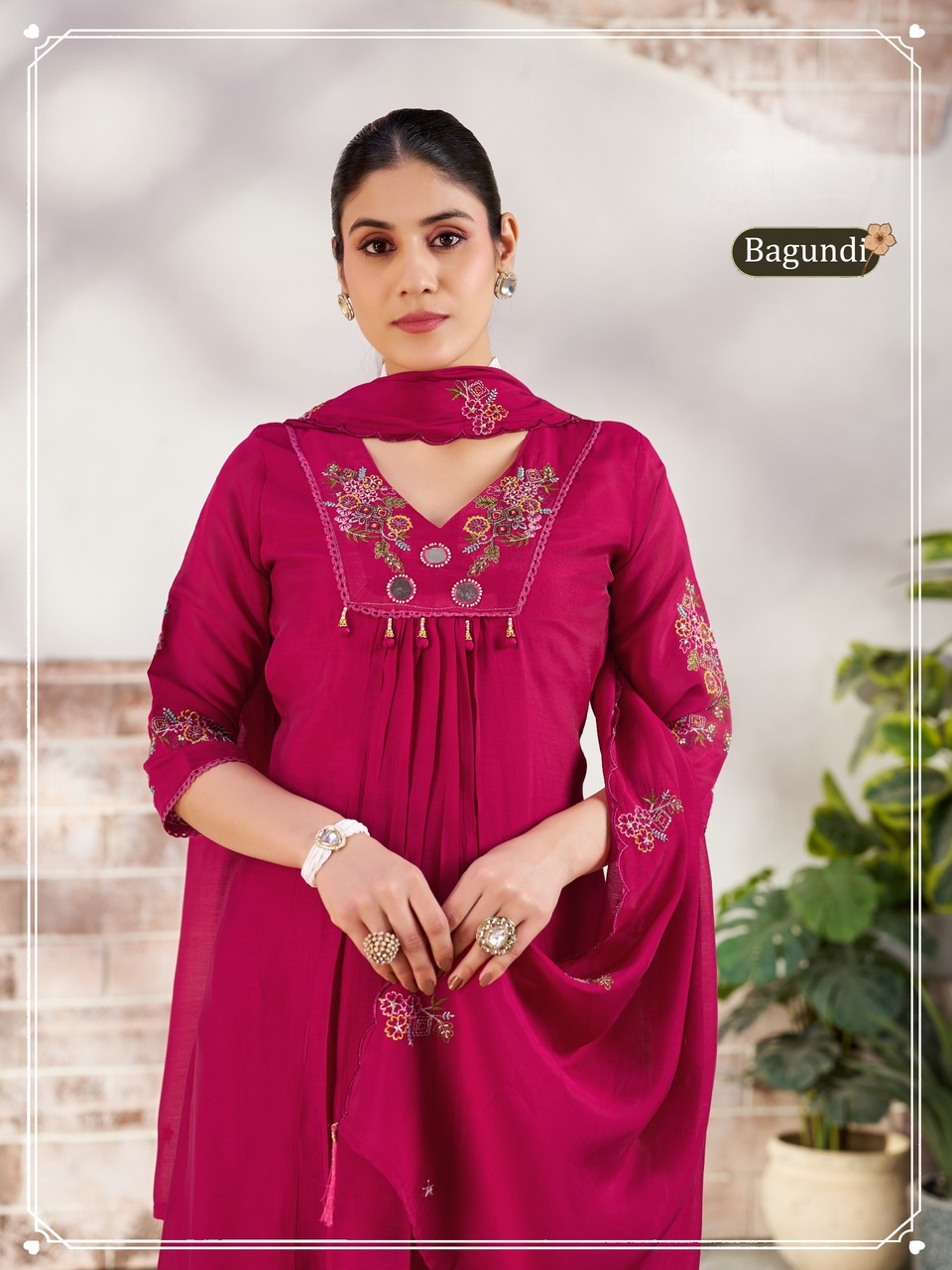 Aarvee Creation Bagundi Readymade Dress Size Set collection 4