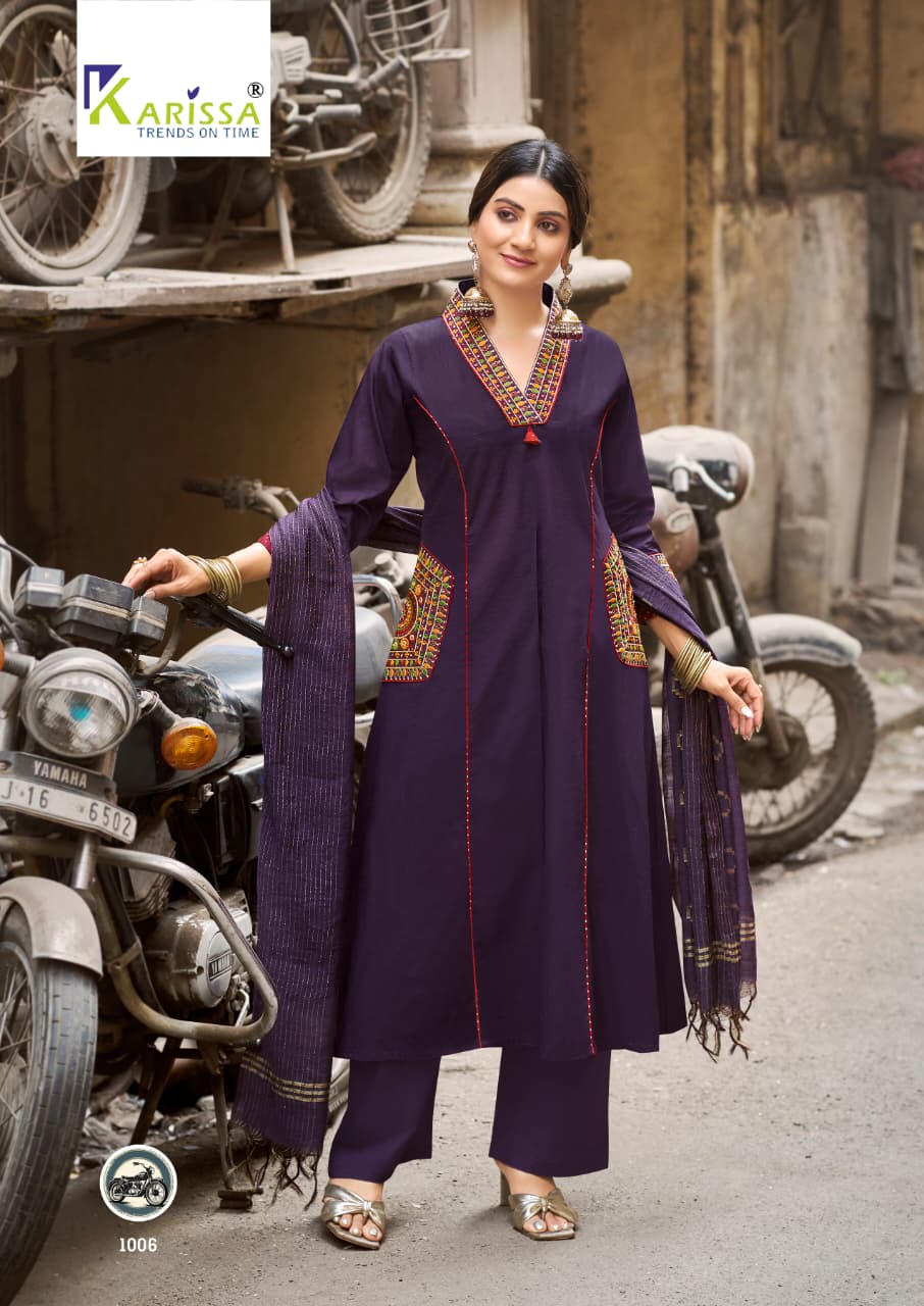 Karissa Kashmira Cotton Salwar Kameez Catalog collection 3