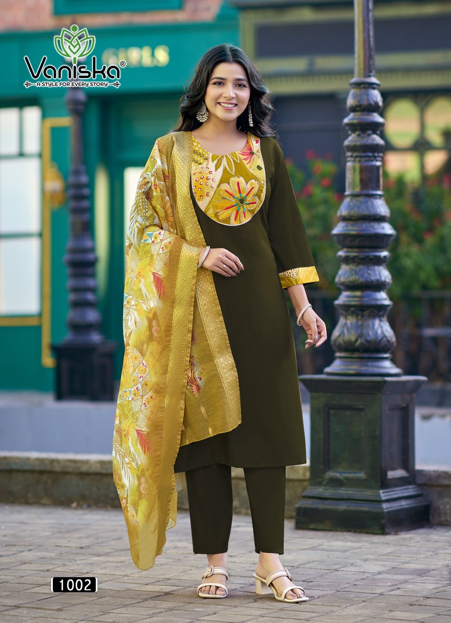 Vaniska Fashion Kasturi Readymade Dress Catalog collection 11